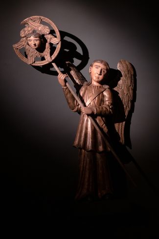 Angel with Ripidia. On loan to the Manege from the .Perm State Art Gallery.