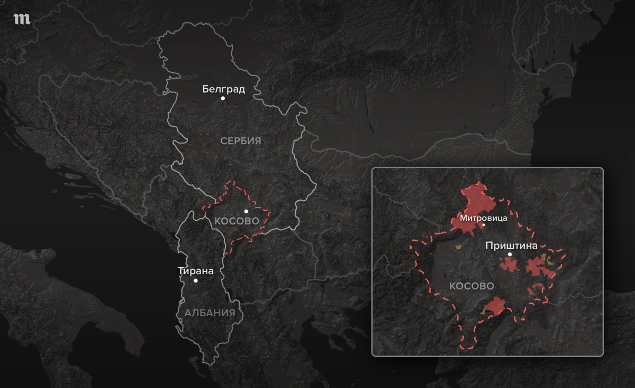 Страна постоянного страха и недоверия Константин Бенюмов рассказывает, как  живет независимое Косово — и независимый сербский регион внутри  независимого Косово — Meduza