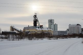 Здание шахты «Северная» в Воркуте