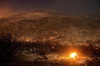 Лесные пожары в Калифорнии, 17 августа