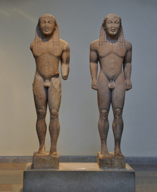 Статуи курос «Клеобис и Битон», 580 г. до н. э