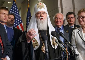 Патриарх Филарет в Вашингтоне. 5 февраля 2015 года