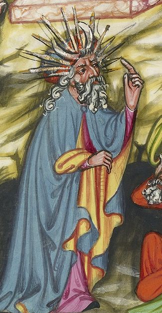 Рудольф Эмсский. Всемирная хроника. Регенсбург (Германия), ок. 1400–1410 гг.