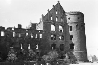 Развалины Кенигсбергского замка. Май 1966 года