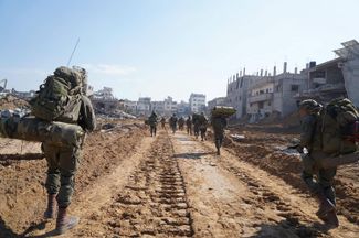 Израильские военные в секторе Газа, 30 января 2024 года
