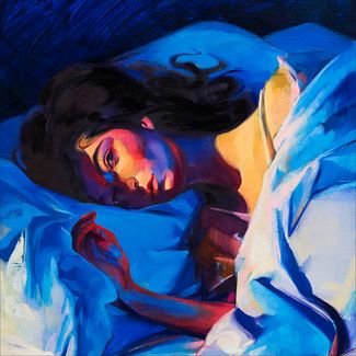 Lorde — «Melodrama», 2017 год, автор обложки — художник Сэм Маккиннисс. <br>