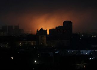 Kyiv at night, November 14, 2025