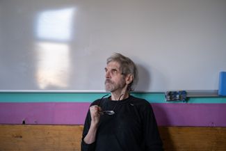 Василий в «Ночлежке» — там он живет последние месяцы