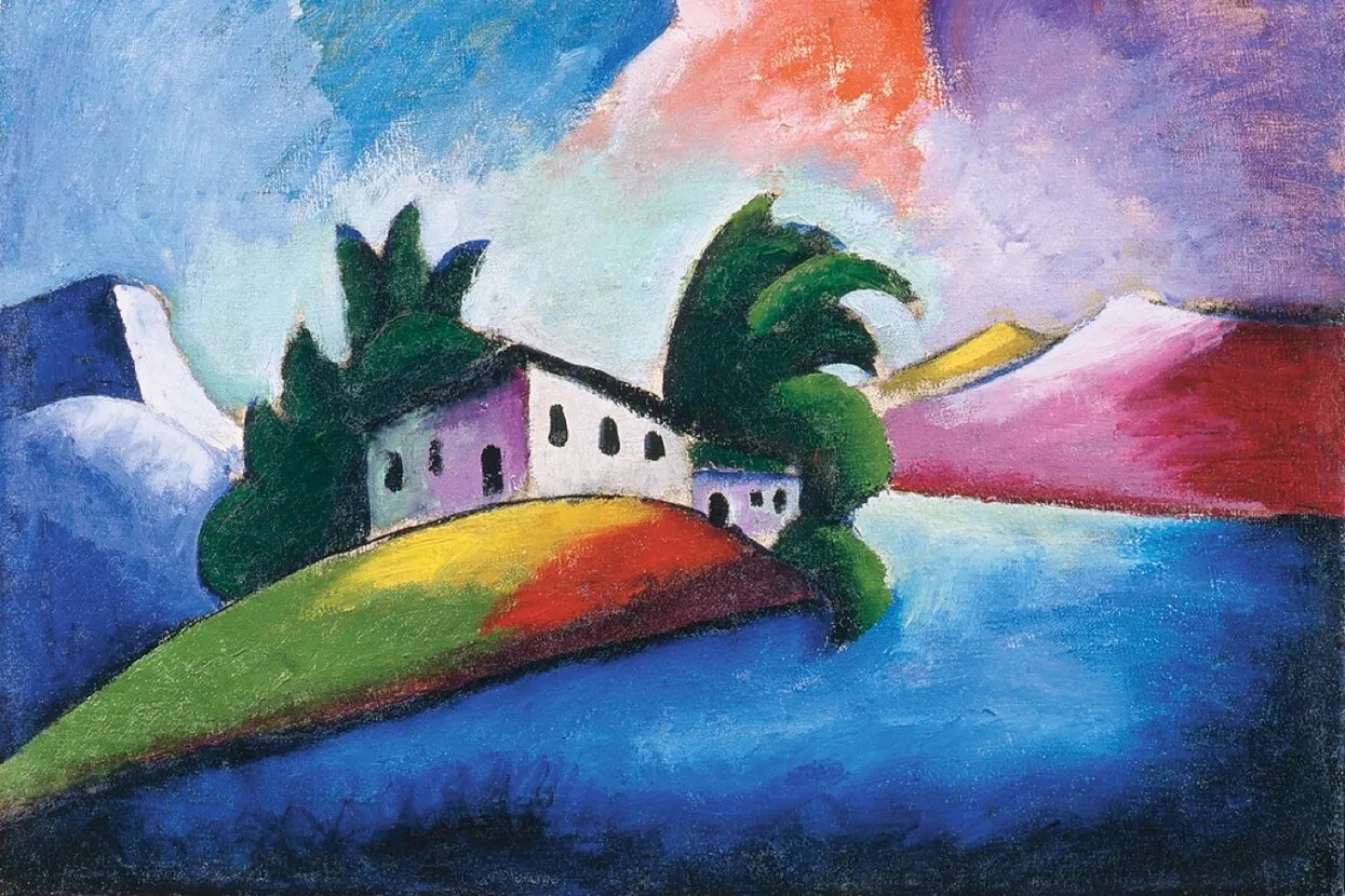 V Kirovskoj Oblasti Sto Let Nazad Iz Za Plohoj Pogody Zastryala Vystavka Kandinskogo I Rodchenko Teper Eti Raboty Pokazhut V Elcin Centre My Pogovorili S Andreem Sarabyanovym Kotoryj Ih Nashel Meduza