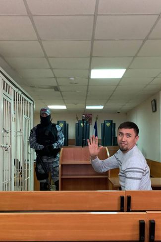 Фаиль Алсынов в суде в день оглашения приговора. 17 января 2024 года