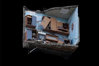 Фрагмент интерьера квартиры из эпицентра взрыва