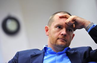 Создатель корпорации «Открытие» Вадим Беляев, 7 октября 2011 года