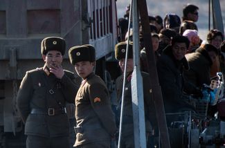 Северокорейские солдаты