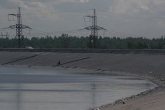 The Riga Hydropower Plant dam. Salaspils, 2023.