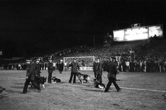 Беспорядки на стадионе клуба «Лутон Таун» на мачте Кубка Англии против лондонского «Миллуолла». «Лутон Таун» был дисквалифицирован на год, в стране начали вводить именные «карты болельщика», без которых нельзя было попасть на стадион. Это не помогло, и в том же 1985 году на брюссельском стадионе «Эйзель» во время финала Кубка европейских чемпионов между «Ювентусом» и «Ливерпулем» английские фанаты стали зачинщиками драк, после которых в давке погибло почти 40 человек. Английские клубы изгнали из Европы до 1990 года