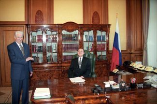 Борис Ельцин и Сергей Кириенко
