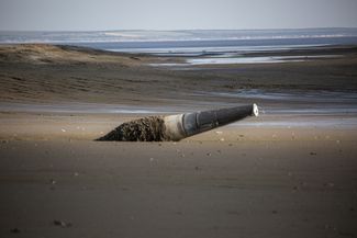 This is what the places where the water left looked like a few days after the tragedy of 2023