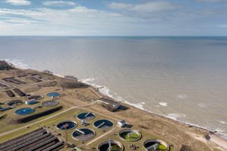 The Liepāja wastewater treatment plant