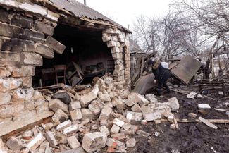 Разрушения в Ольховатках