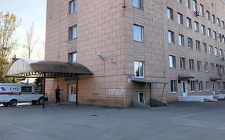 Центральная районная больница поселка Орловский, куда привезли раненых. 23 октября 2019 года