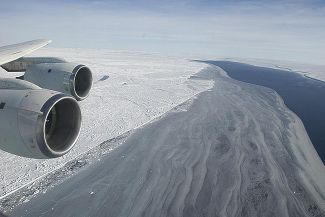 Край ледника Ларсена, 2009 год