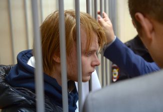 Дмитрий Богатов в Пресненском районном суде, 10 апреля 2017 года