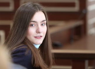 Софья Сапега в суде, 6 мая 2022 года