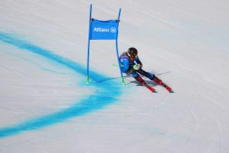 Russia’s first gold medal at the Paralympic Games in Italy. Alpine skier Varvara Voronchikhina won