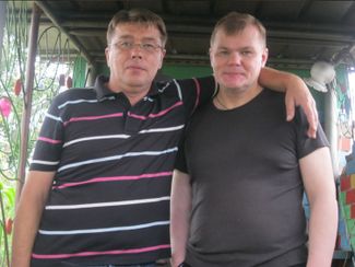 Николай Фигурин с братом Игорем Фигуриным