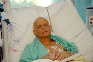Последний прижизненный снимок отравленного Александра Литвиненко. Лондон, 21 ноября 2006