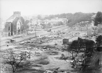 Последствия погрома 31 мая — 1 июня 1921 года в Талсе, штат Оклахома