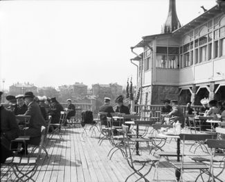 Ресторан в Хельсинки, 1906 год