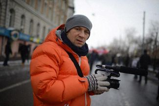 Александр Расторгуев на протестном митинге в Москве. 2 марта 2013 года