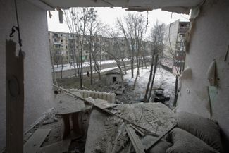Последствия обстрелов в Харькове