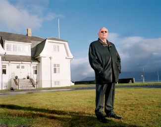 Mikhail Gorbachev in Reykjavík — 20 years after his summit meeting there with Ronald Reagan. October 2006.