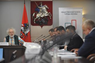 Заседание общественного штаба по контролю за выборами в Мосгордуму. 18 июля 2019 года