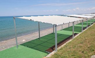The territory of another Crimean camp 