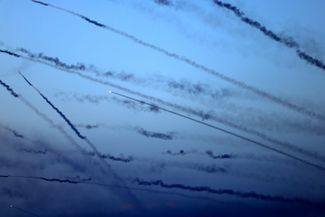 Ракеты из Газы летят в сторону Израиля