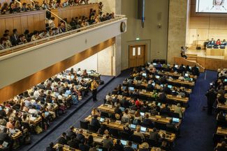 Сессия переговоров по борьбе с пластиковым загрязнением. Женева, 5 августа 2025 года.