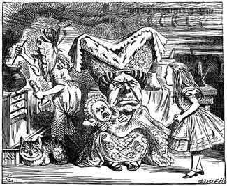 Иллюстрация Джона Тенниела. 1865 год