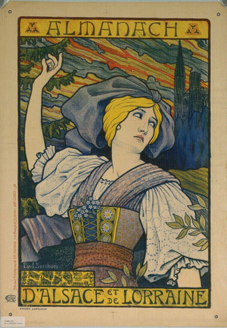 Поль-Эмиль Бертон. Альманах Эльзаса и Лотарингии. 1896