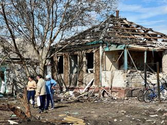 Последствия обстрела города Валуйки Белгородской области 16 сентября