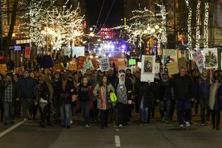 Протесты в Сиэттле