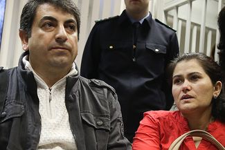 Беженцы Хасан Ахман Абдо и его супруга Гулистан в Химкинском горсуде