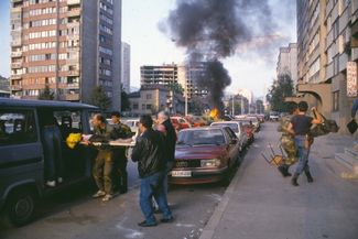 Бомбардировка Сараево. 1992 год