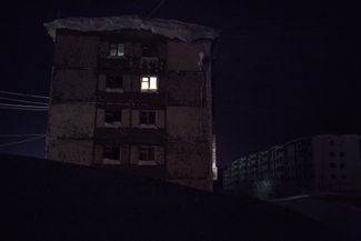 In many apartment complexes throughout Vorkuta, there are just one or two families left.