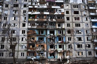 На территории Запорожской области 22 марта были повреждены более 100 зданий, включая жилые дома и объекты энергетической инфраструктуры
