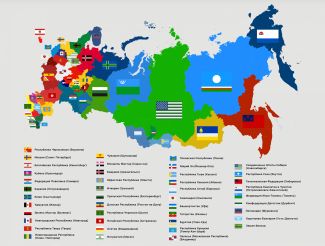 Карта свободных государств России