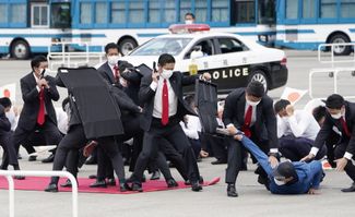 Учения токийской полиции, 22 июня 2021 года.