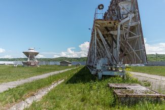 У телескопа РАТАН в Карачаево-Черкесии, май 2018 года